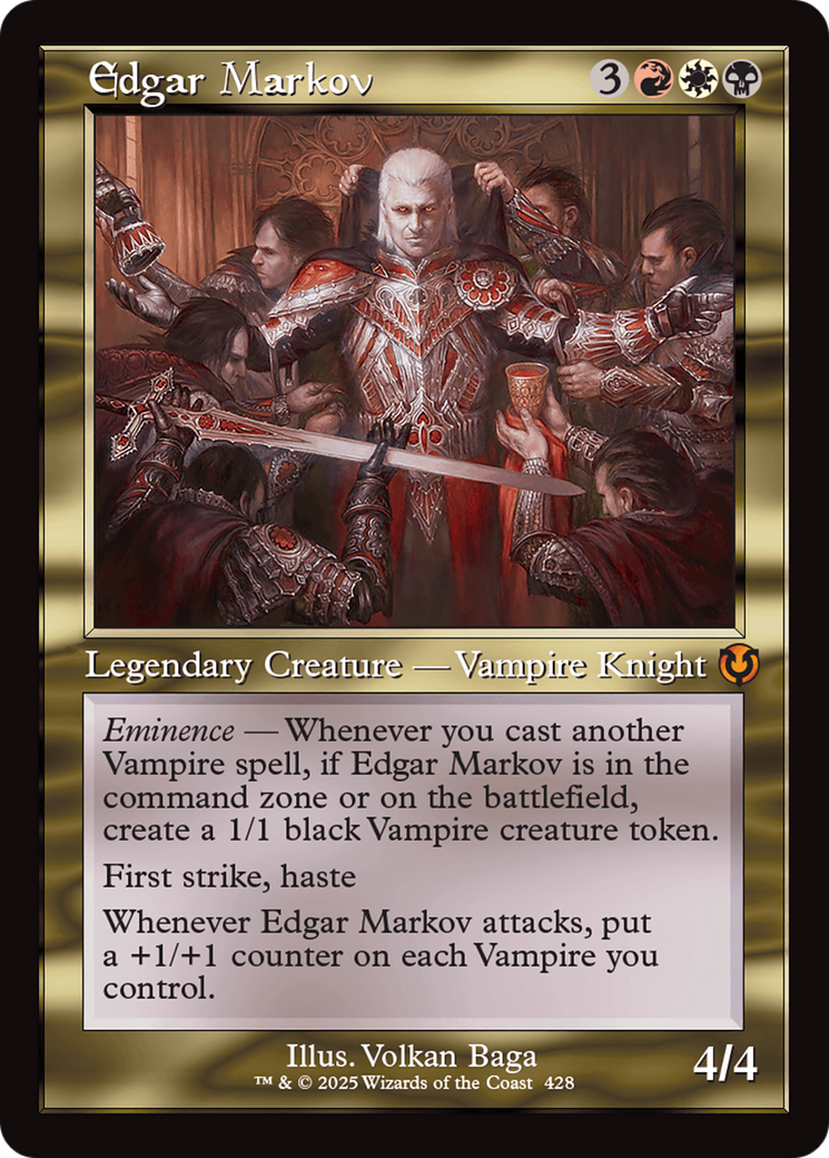 Edgar Markov (Retro Frame) [Innistrad Remastered] | Rock City Comics