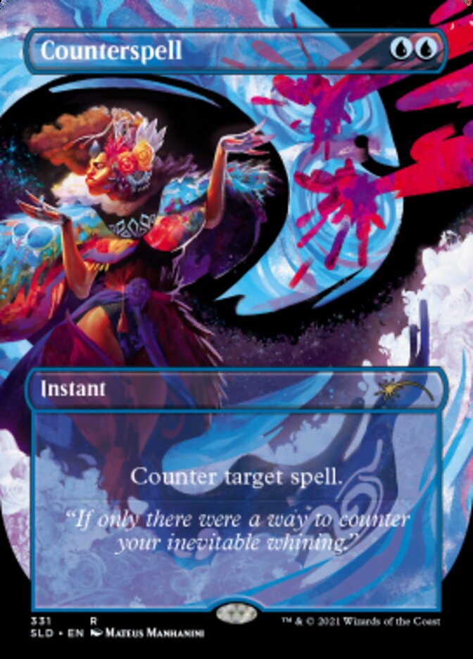 Counterspell (Borderless) [Secret Lair Drop Series] | Rock City Comics