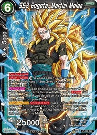 SS3 Gogeta, Martial Melee (Unison Warrior Series Tournament Pack Vol.3) (P-286) [Tournament Promotion Cards] | Rock City Comics