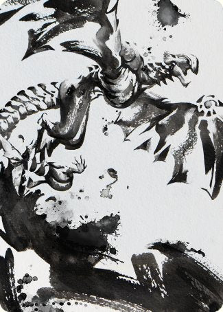Quicksilver Fisher Art Card [Phyrexia: All Will Be One Art Series] | Rock City Comics