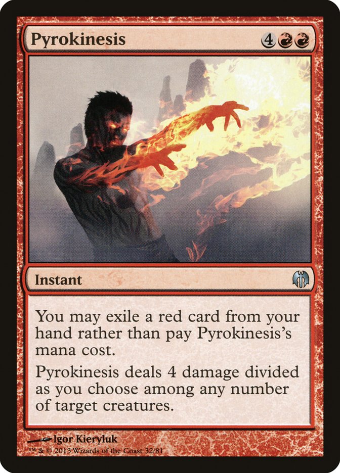 Pyrokinesis [Duel Decks: Heroes vs. Monsters] | Rock City Comics