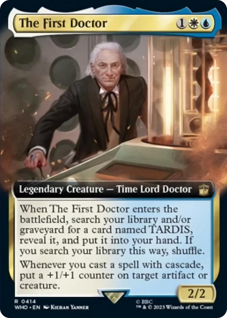 The First Doctor (Extended Art) [Doctor Who] | Rock City Comics