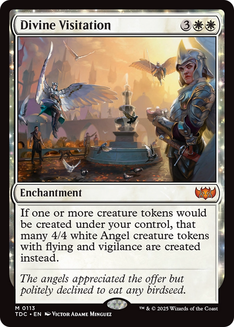 Divine Visitation [Tarkir: Dragonstorm Commander] | Rock City Comics