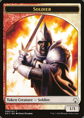 Soldier // Soldier Double-Sided Token [Guilds of Ravnica Guild Kit Tokens] | Rock City Comics