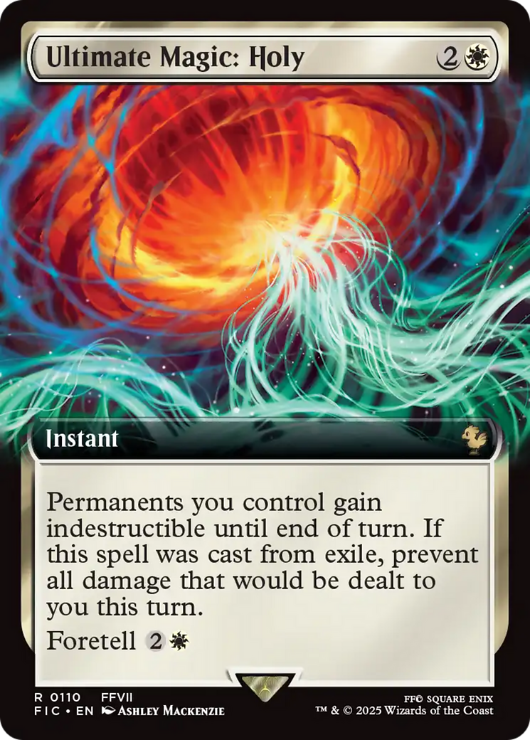 Ultimate Magic: Holy (Extended Art) [FINAL FANTASY Commander] | Rock City Comics