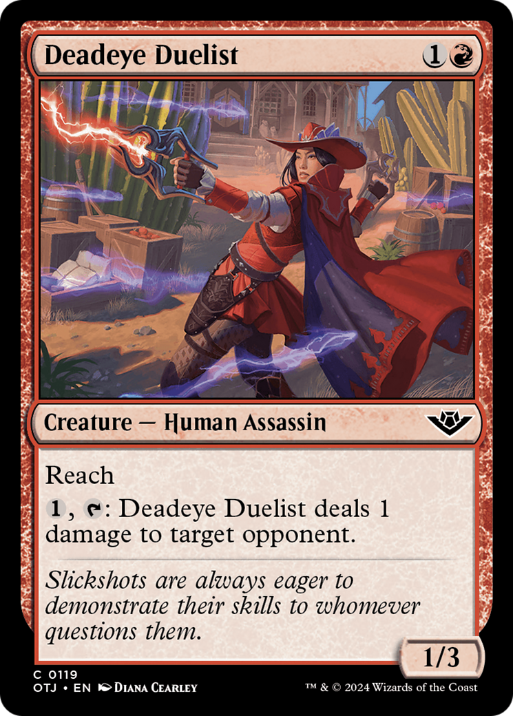 Deadeye Duelist [Outlaws of Thunder Junction] | Rock City Comics