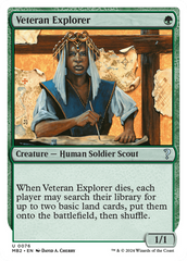 Veteran Explorer (White Border) [Mystery Booster 2] | Rock City Comics