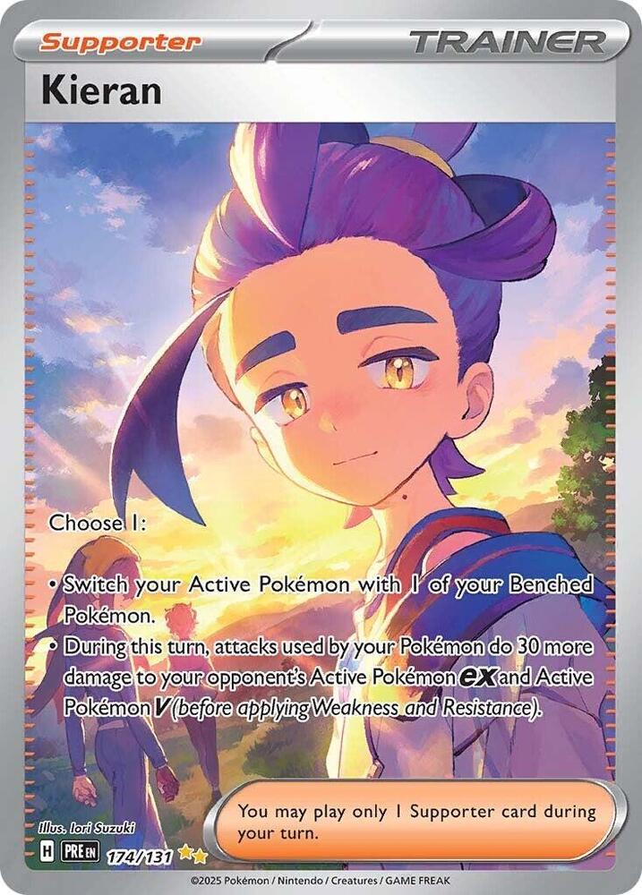 Kieran (174/131) [Scarlet & Violet: Prismatic Evolutions] | Rock City Comics
