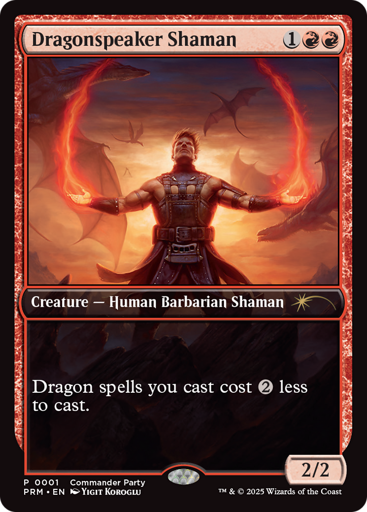 Dragonspeaker Shaman [Wizards Play Network 2025] | Rock City Comics