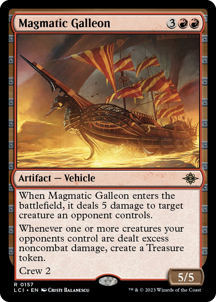 Magmatic Galleon [The Lost Caverns of Ixalan] | Rock City Comics