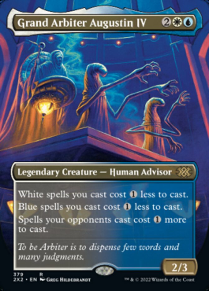 Grand Arbiter Augustin IV (Borderless Alternate Art) [Double Masters 2022] | Rock City Comics