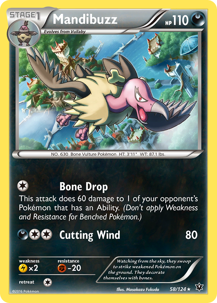 Mandibuzz (58/124) [XY: Fates Collide] | Rock City Comics