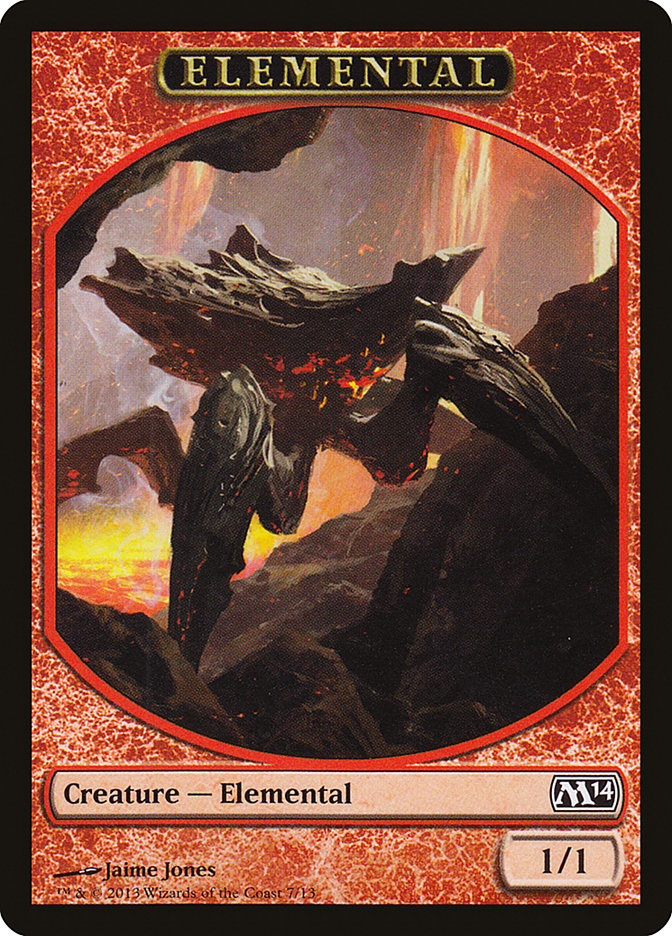 Elemental Token (7/13) [Magic 2014 Tokens] | Rock City Comics