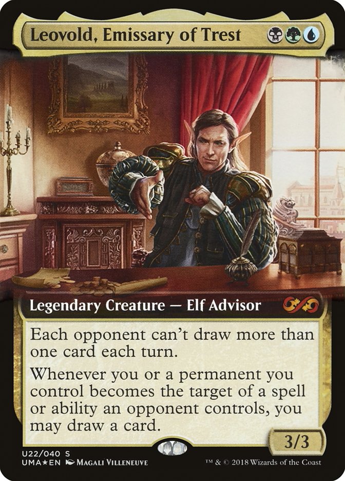 Leovold, Emissary of Trest (Topper) [Ultimate Masters Box Topper] | Rock City Comics