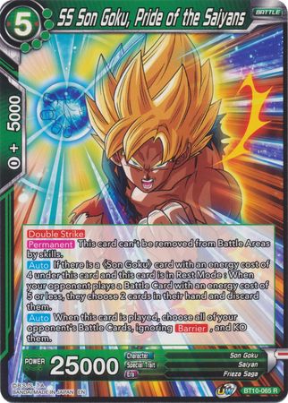 SS Son Goku, Pride of the Saiyans (BT10-065) [Rise of the Unison Warrior 2nd Edition] | Rock City Comics