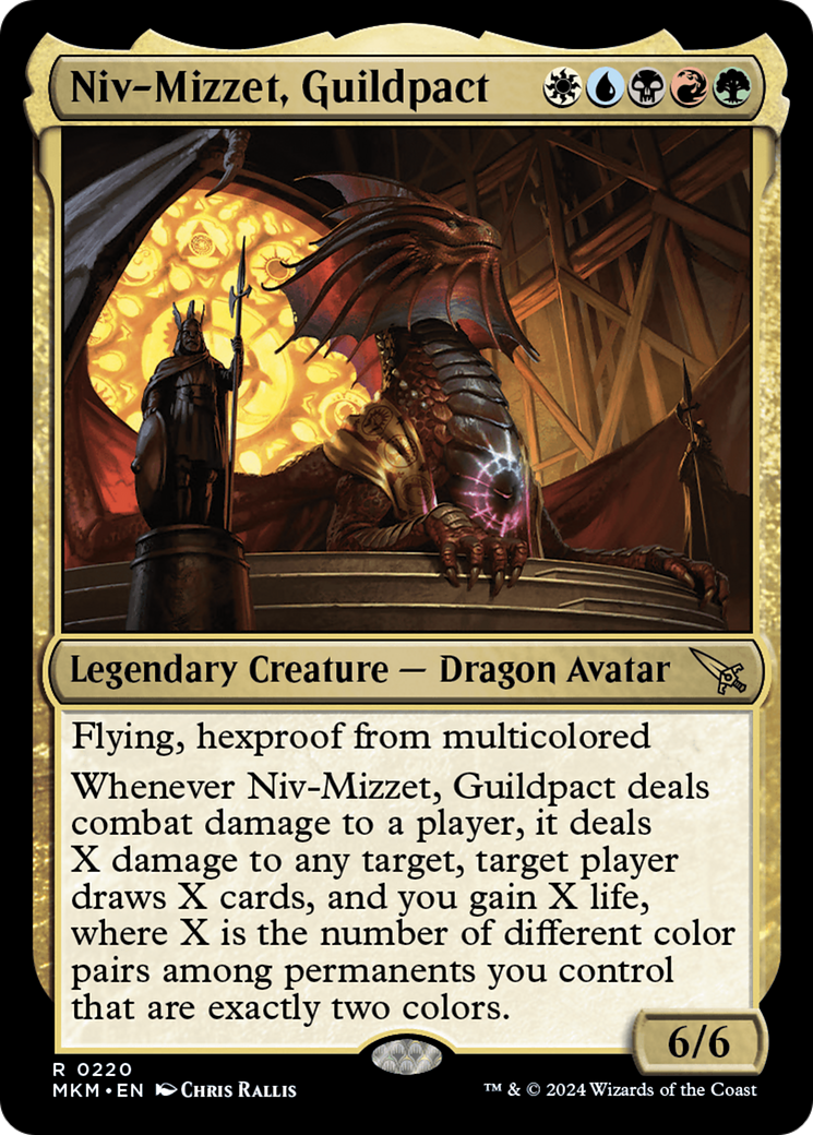 Niv-Mizzet, Guildpact [Murders at Karlov Manor] | Rock City Comics