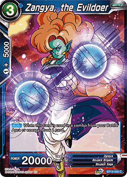 Zangya, the Evildoer (Common) (BT13-050) [Supreme Rivalry] | Rock City Comics