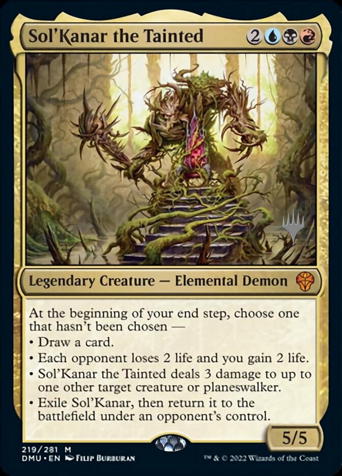 Sol'Kanar the Tainted (Promo Pack) [Dominaria United Promos] | Rock City Comics