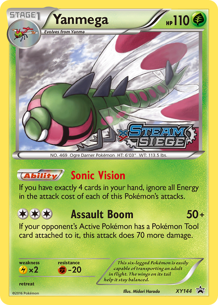 Yanmega (XY144) [XY: Black Star Promos] | Rock City Comics