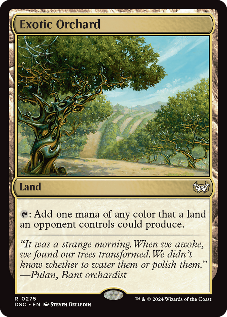 Exotic Orchard [Duskmourn: House of Horror Commander] | Rock City Comics