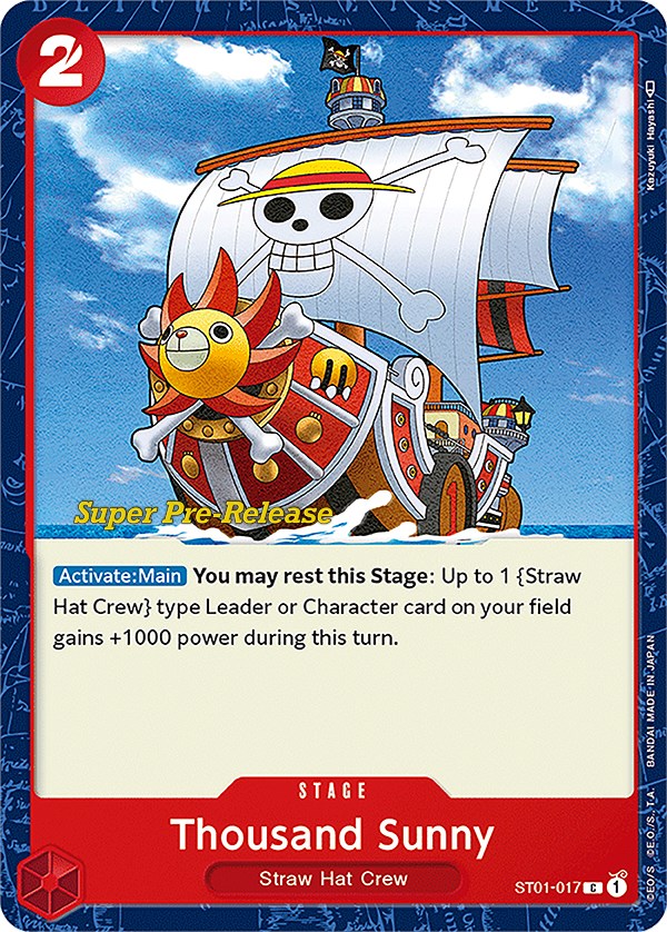 Thousand Sunny [Super Pre-Release Starter Deck: Straw Hat Crew] | Rock City Comics