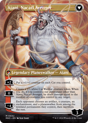 Ajani, Nacatl Pariah // Ajani, Nacatl Avenger (Borderless) [Modern Horizons 3] | Rock City Comics