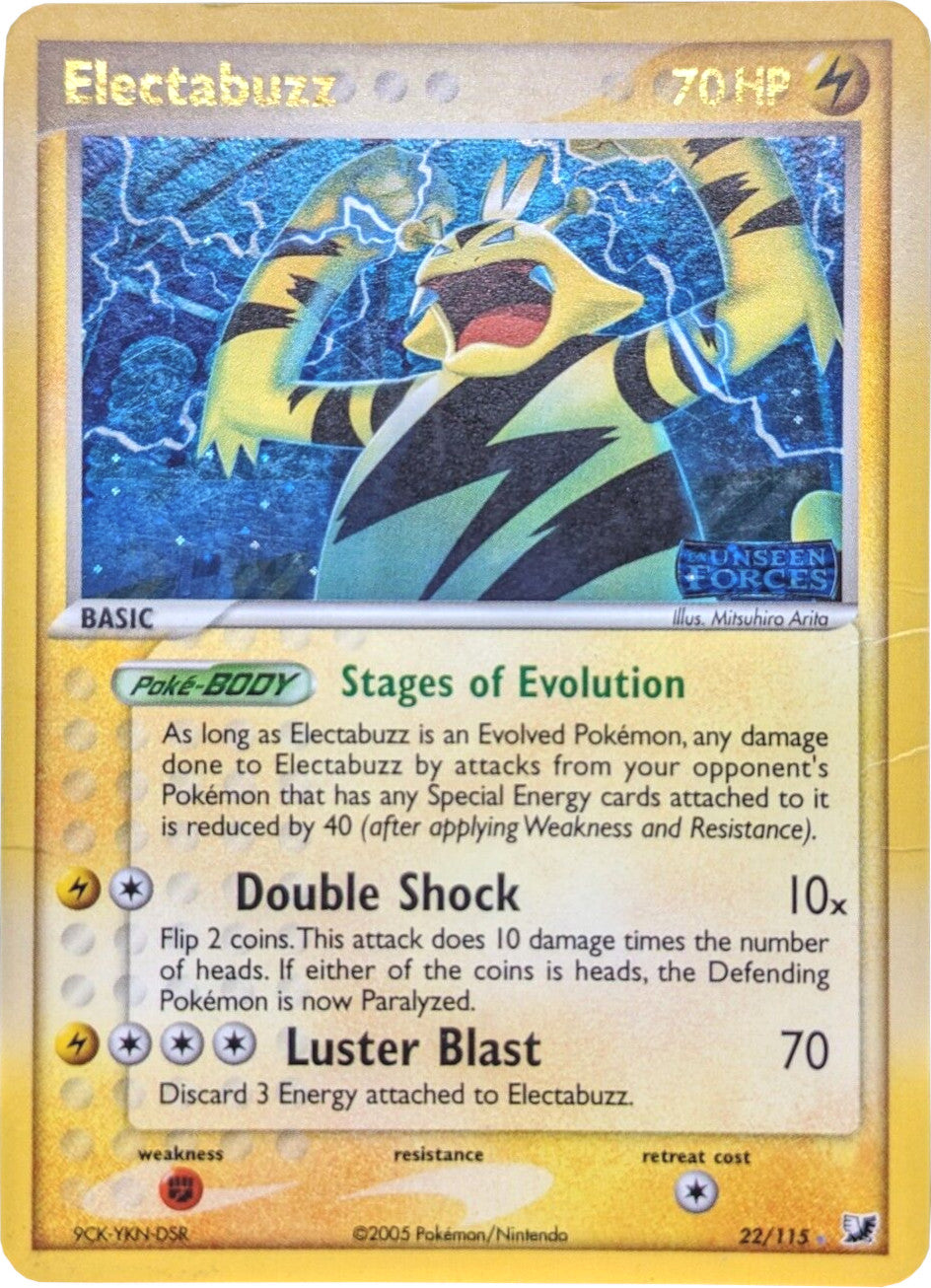 Electabuzz (22/115) (Stamped) [EX: Unseen Forces] | Rock City Comics