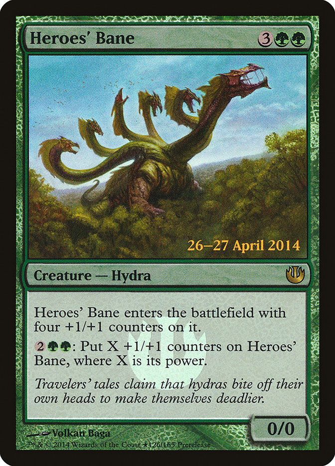 Heroes' Bane [Journey into Nyx Prerelease Promos] | Rock City Comics