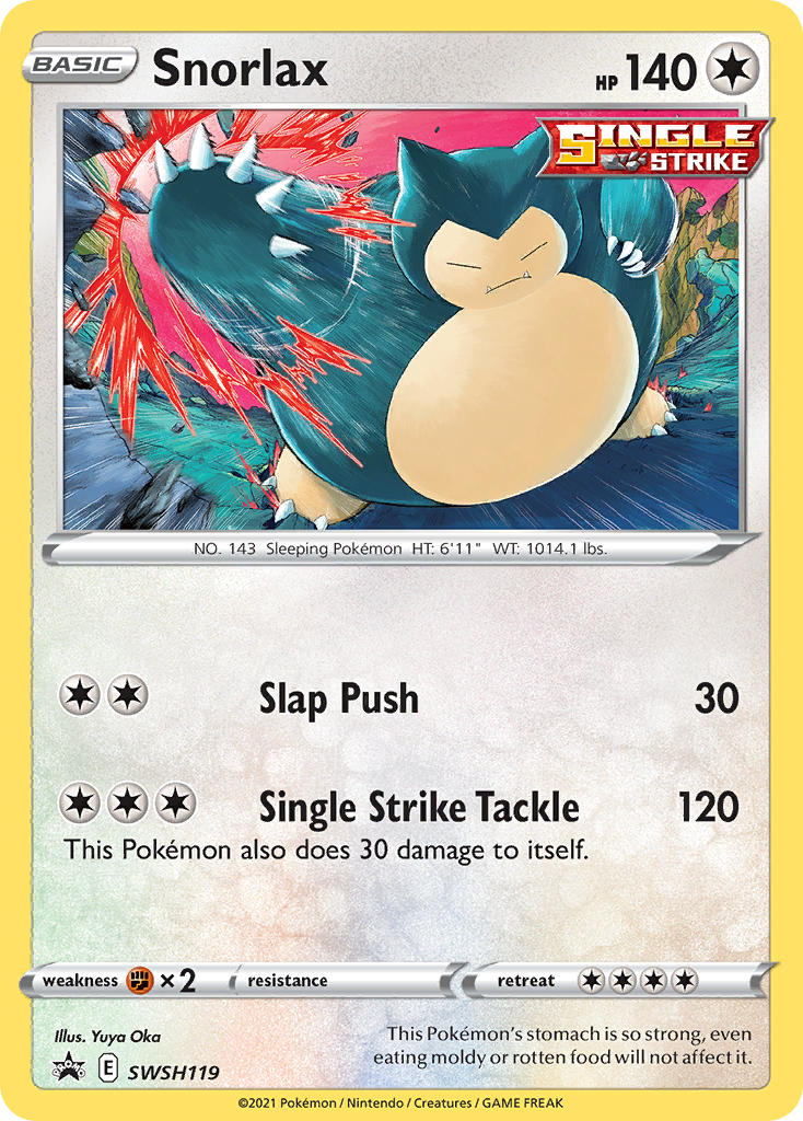 Snorlax (SWSH119) [Sword & Shield: Black Star Promos] | Rock City Comics