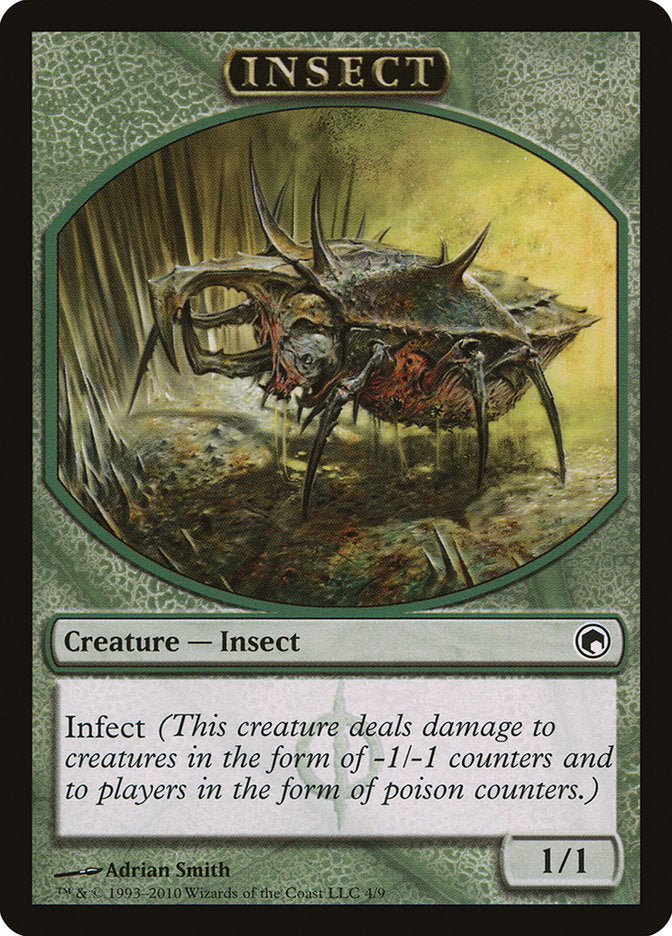 Insect Token [Scars of Mirrodin Tokens] | Rock City Comics