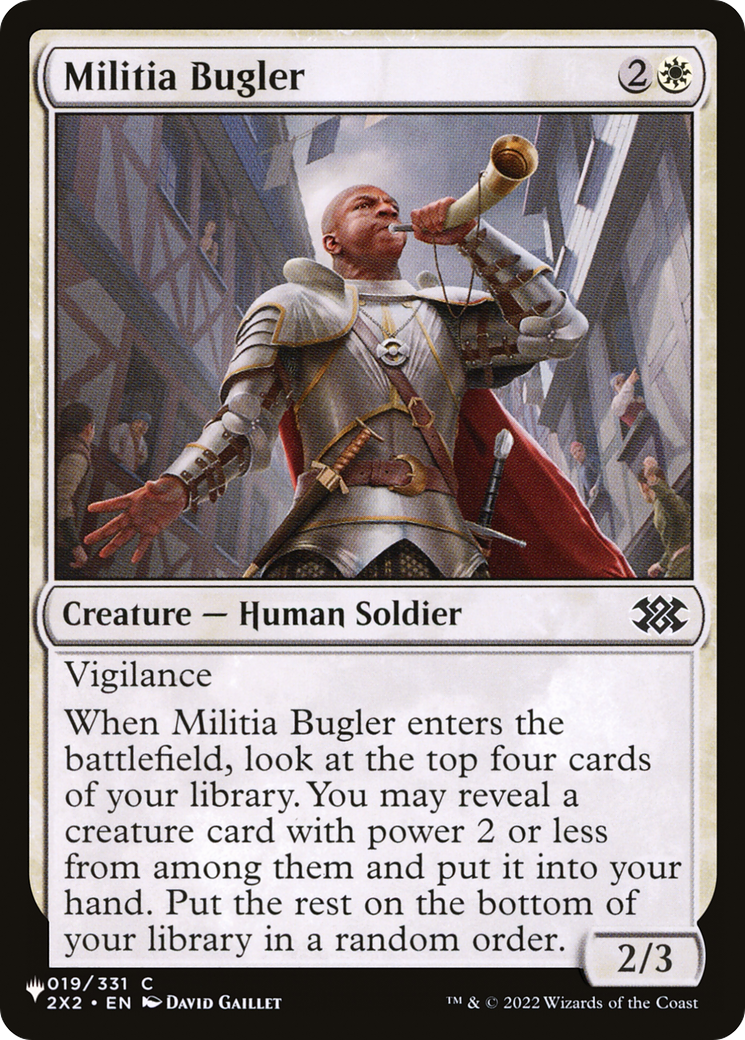 Militia Bugler [The List Reprints] | Rock City Comics