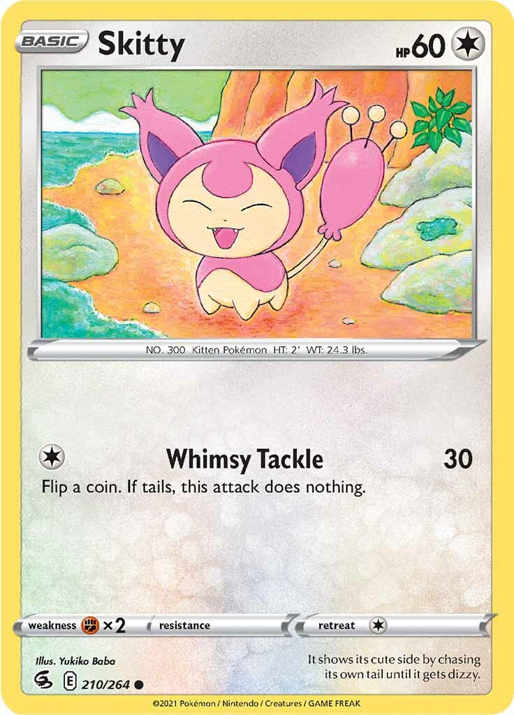 Skitty (210/264) [Sword & Shield: Fusion Strike] | Rock City Comics