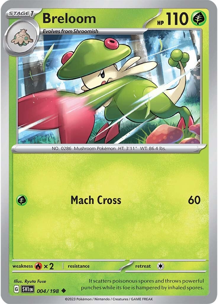 Breloom (004/198) [Scarlet & Violet: Base Set] | Rock City Comics