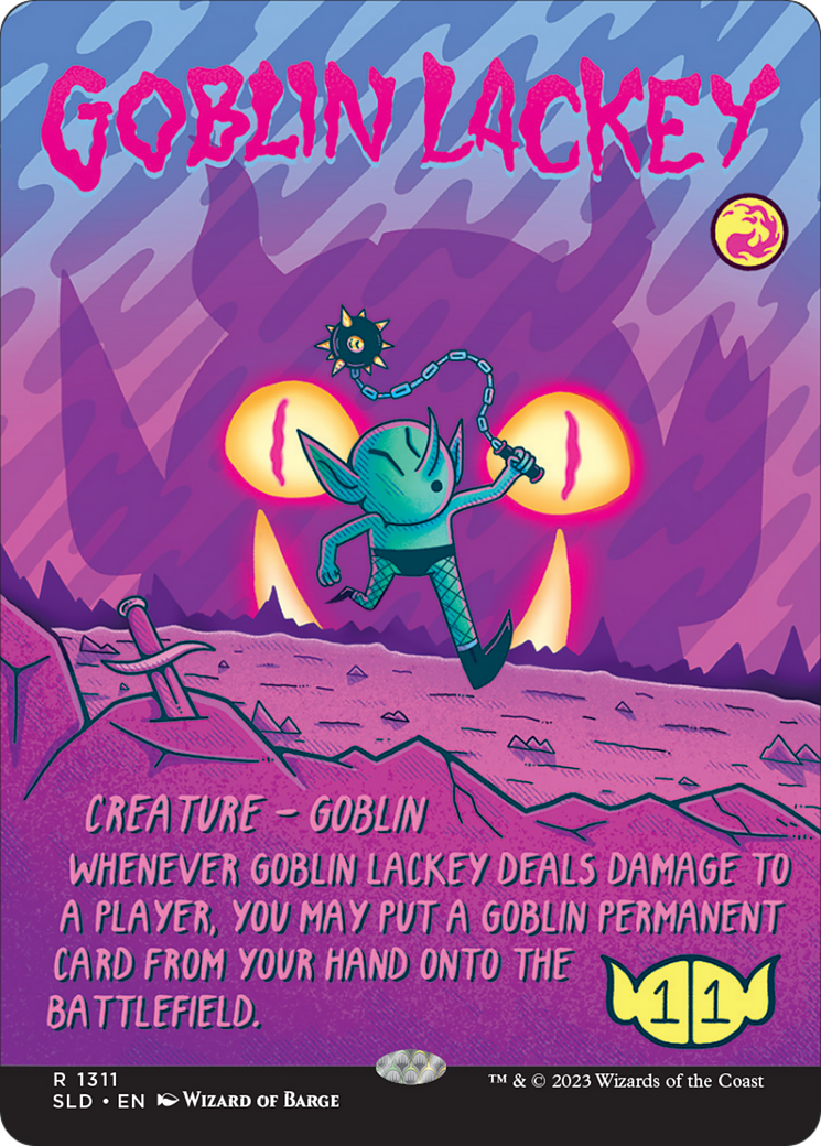 Goblin Lackey (1311) (Rainbow Foil) [Secret Lair Drop Series] | Rock City Comics