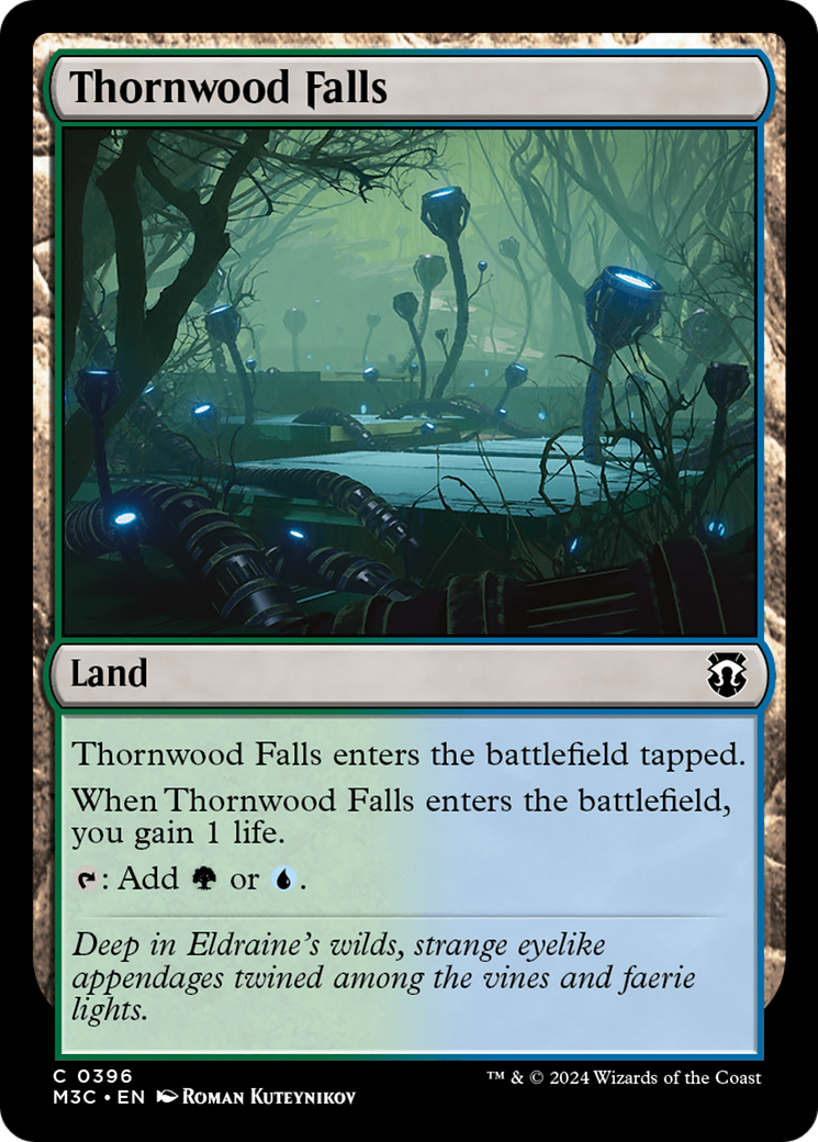 Thornwood Falls (Ripple Foil) [Modern Horizons 3 Commander] | Rock City Comics