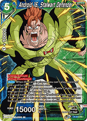 Android 16, Stalwart Defender (Winner Stamped) (P-310_PR) [Tournament Promotion Cards] | Rock City Comics