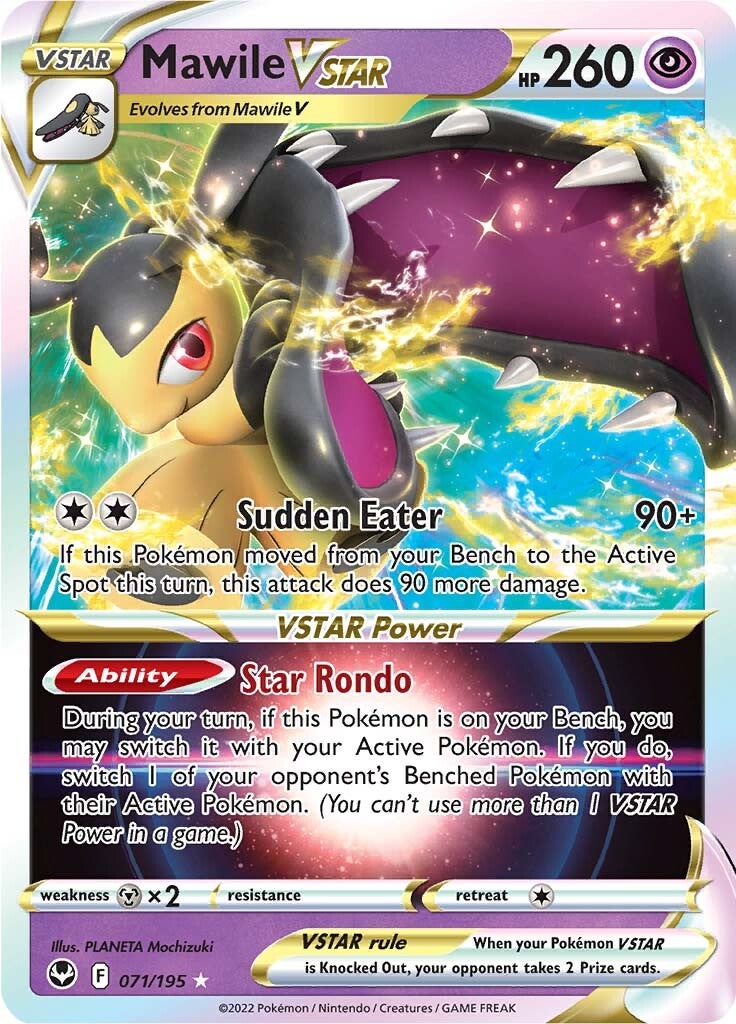 Mawile VSTAR (071/195) [Sword & Shield: Silver Tempest] | Rock City Comics