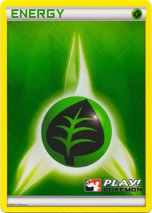 Grass Energy (2011 Play Pokemon Promo) [League & Championship Cards] | Rock City Comics