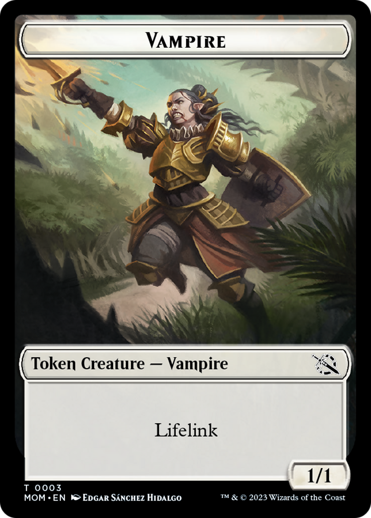 Vampire Token [March of the Machine Tokens] | Rock City Comics