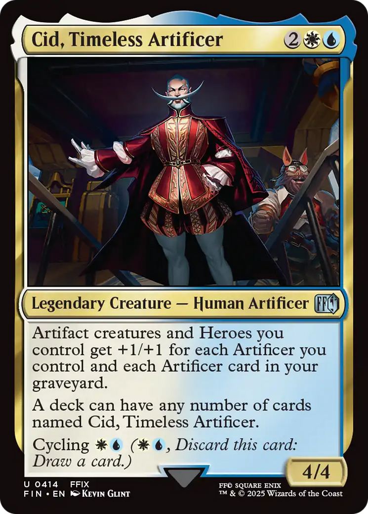 Cid, Timeless Artificer (0414) [FINAL FANTASY] | Rock City Comics