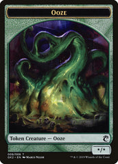 Ooze // Frog Lizard Double-Sided Token [Ravnica Allegiance Guild Kit Tokens] | Rock City Comics