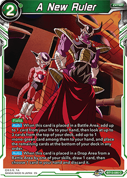 A New Ruler (Common) (BT13-085) [Supreme Rivalry] | Rock City Comics