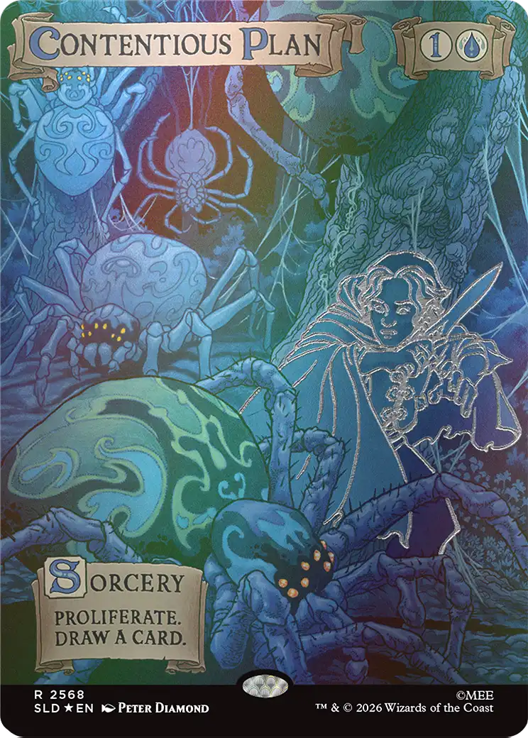 Contentious Plan (Out Of Sight Foil) [Secret Lair Drop Series] | Rock City Comics