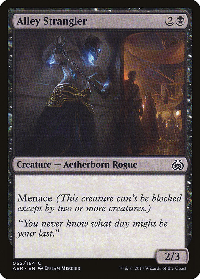 Alley Strangler (Intro Pack) [Aether Revolt Promos] | Rock City Comics