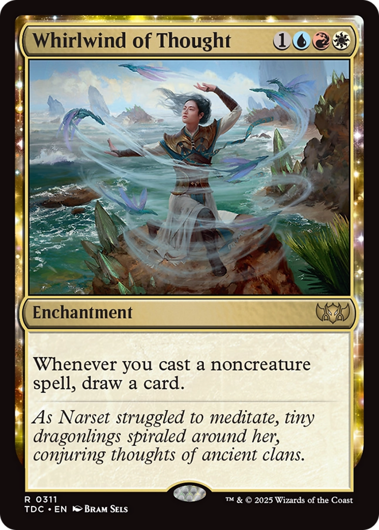 Whirlwind of Thought [Tarkir: Dragonstorm Commander] | Rock City Comics