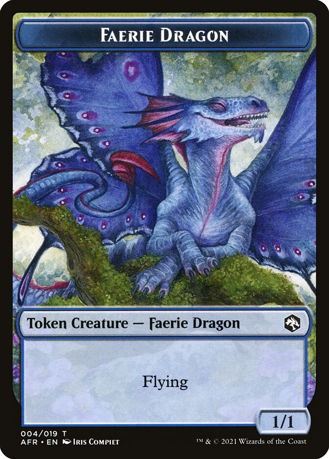 Treasure // Faerie Dragon Double-Sided Token [Dungeons & Dragons: Adventures in the Forgotten Realms Tokens] | Rock City Comics