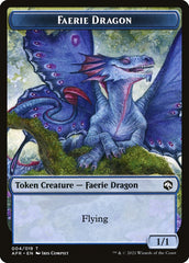 Devil // Faerie Dragon Double-Sided Token [Dungeons & Dragons: Adventures in the Forgotten Realms Tokens] | Rock City Comics