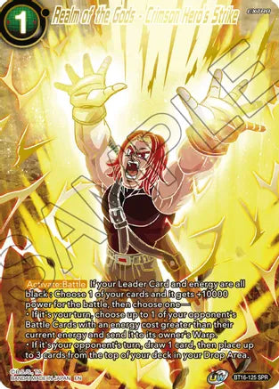 Realm of the Gods - Crimson Hero's Strike (SPR) (BT16-125) [Realm of the Gods] | Rock City Comics