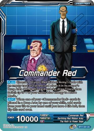 Commander Red // Red Ribbon Robot, Seeking World Conquest (BT17-031) [Ultimate Squad] | Rock City Comics