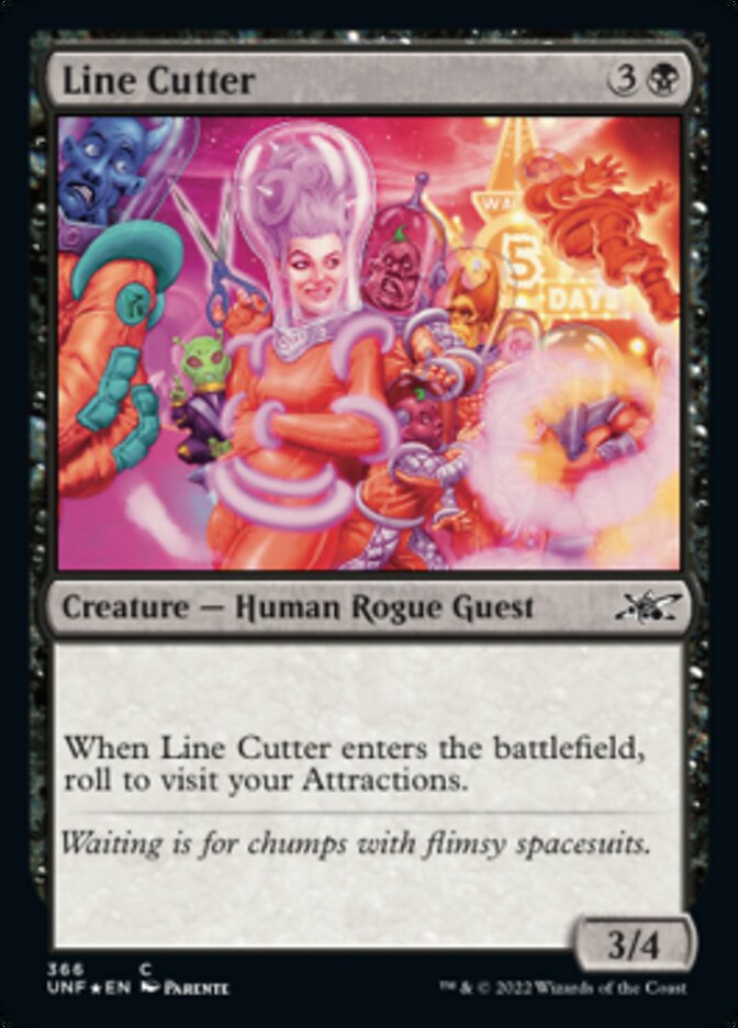 Line Cutter (Galaxy Foil) [Unfinity] | Rock City Comics